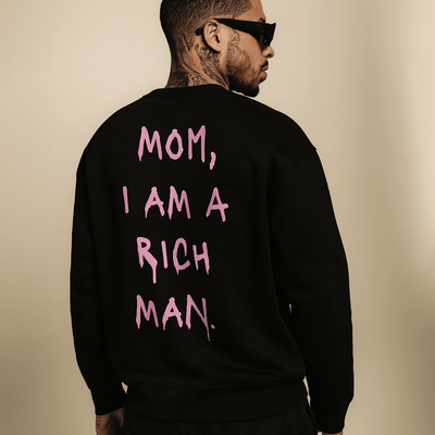 Premium Bio Sweatshirt "Rich Man"