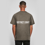 Signature Oversize Washed T-Shirt "District Eight"
