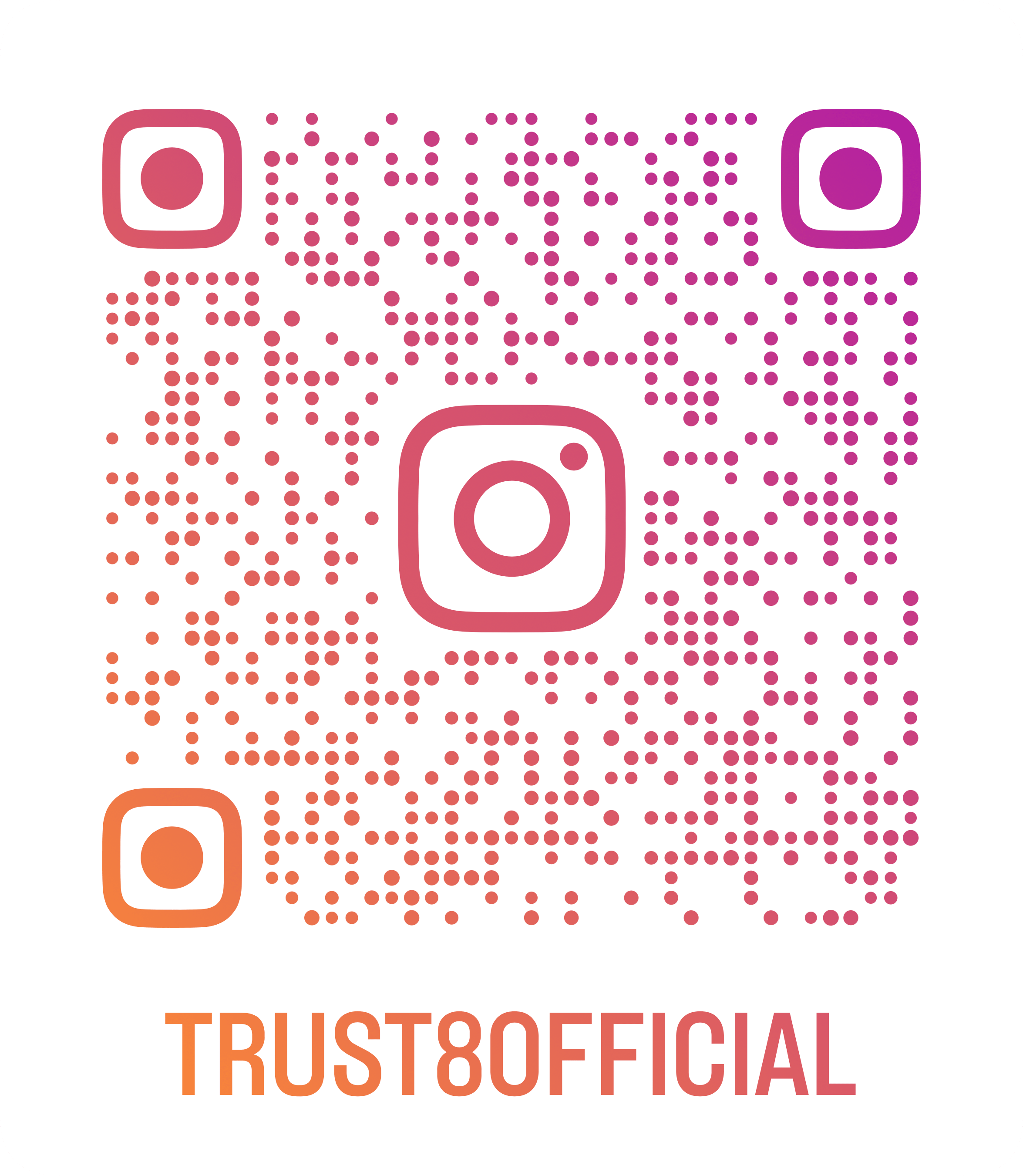 TRUST8 Instagram QR Code